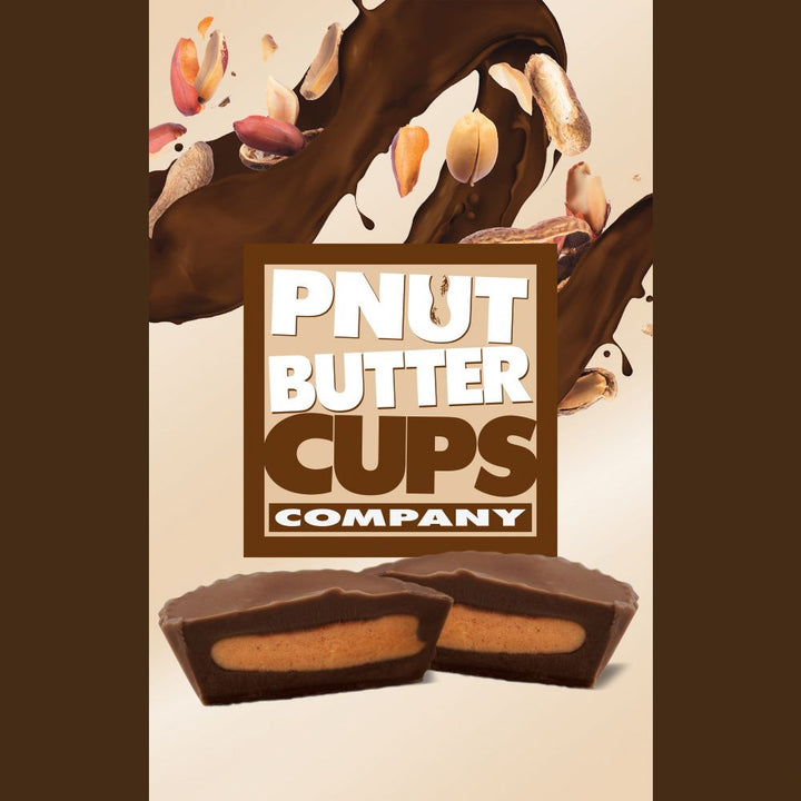 Pnut Butter Cups Company | Decadent Dark Chocolate Peanut Butter Cups